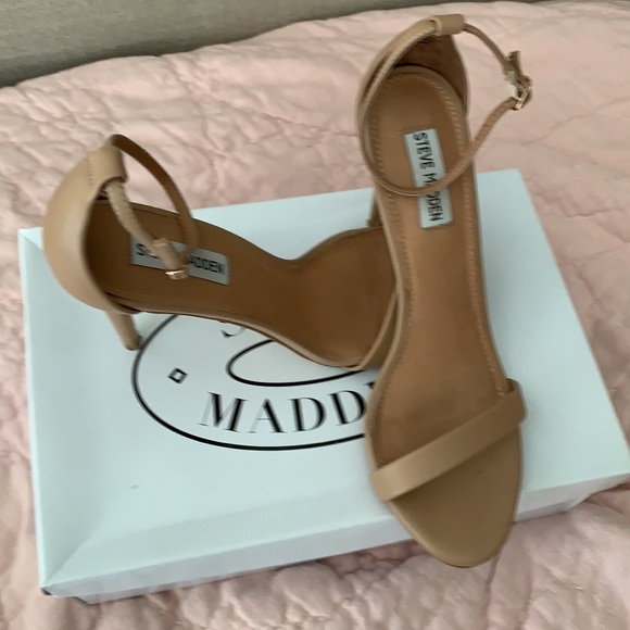 Steve Madden Stecy Natural size 10. Worn once. - Picture 2 of 5